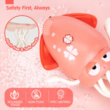 Load image into Gallery viewer, Hahaland Dancing Squid Toy - Pink
