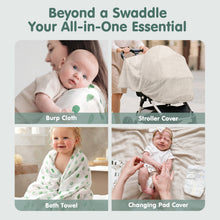 Cargar imagen en el visor de la Galería, Muslin Swaddle Blankets Bamboo - 4 Types
