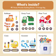 Load image into Gallery viewer, Wooden Snap Together Building Toys
