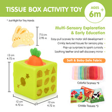 Load image into Gallery viewer, Silicon Carrot Tissue Box
