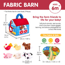 Carica l&#39;immagine nel visualizzatore Galleria, Stuffed Farm Animals with Real Sounds
