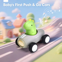 Carica l&#39;immagine nel visualizzatore Galleria, Push &amp; Go Dinosaur Car
