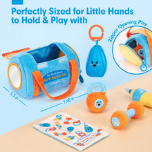 Load image into Gallery viewer, My First Plush Gym Rattle Set
