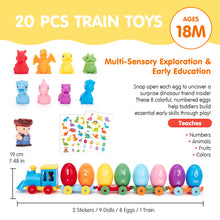 Cargar imagen en el visor de la Galería, My First Dinosaur Train Learning Toys Set

