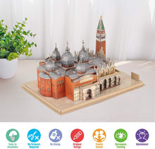 Carica l&#39;immagine nel visualizzatore Galleria, Cubicfun® 3D Puzzle Venice St.Mark&#39;s Square
