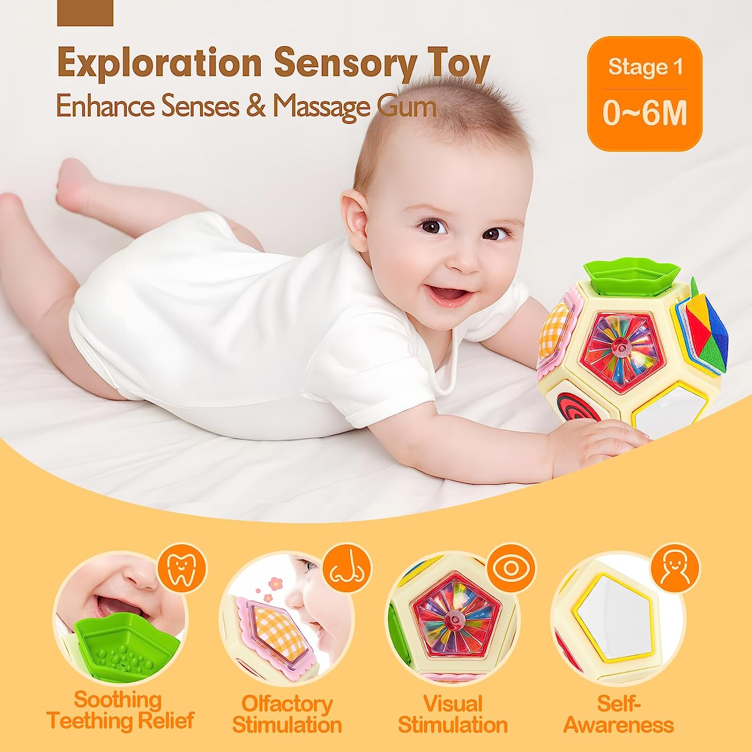 Busy Board Sensory Ball Toys Baby Montessori Toys – Hahaland