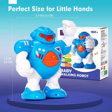 Laden Sie das Bild in den Galerie-Viewer, Walking Activity Robot Junior Baby Toys 6 to 12 Months

