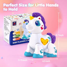 Carica l&#39;immagine nel visualizzatore Galleria, Toddler Girl Toys Unicorn Toy for 1 Year Old Girl
