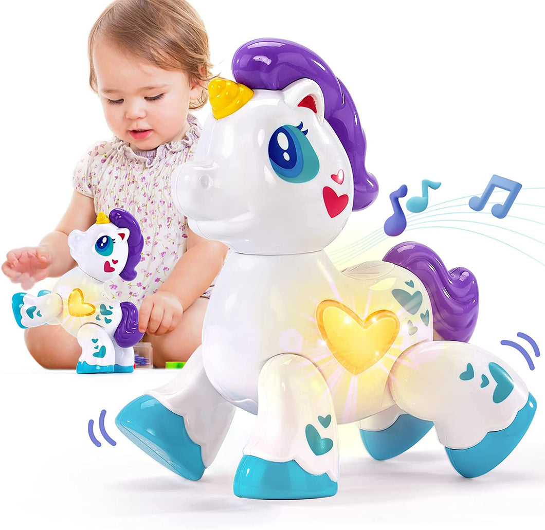 Toddler Girl Toys Unicorn Toy for 1 Year Old Girl