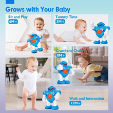 Laden Sie das Bild in den Galerie-Viewer, Walking Activity Robot Junior Baby Toys 6 to 12 Months
