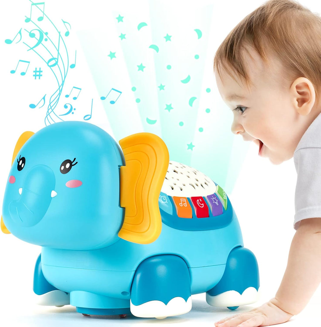 Baby Toys 6 to 12 Months with Music Light and Projector