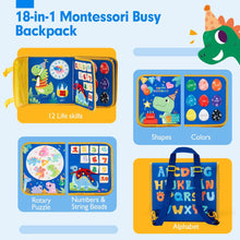 Cargar imagen en el visor de la Galería, Toddler Toys Busy Board 1-4 Dinosaur Toys Boy
