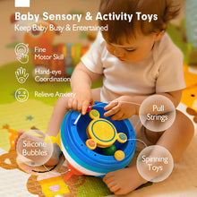 Carica l&#39;immagine nel visualizzatore Galleria, Sensory Toys Pop Fidget Toys Spinning Baby Montessori Toy
