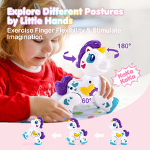 Cargar imagen en el visor de la Galería, Toddler Girl Toys Unicorn Toy for 1 Year Old Girl
