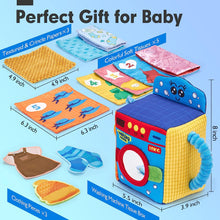 Carica l&#39;immagine nel visualizzatore Galleria, Baby Tissue Box Montessori Washing Machine Toy Set
