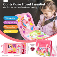 Cargar imagen en el visor de la Galería, Busy Board 1-4 Year Old Girl Birthday Gift
