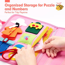 Cargar imagen en el visor de la Galería, Montessori Toys for 2 Year Old Busy Board for Toddlers
