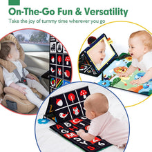 Load image into Gallery viewer, Tummy Time Mat Baby Mirror Toys 0-6 Months
