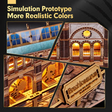 Load image into Gallery viewer, Cubicfun® 3D Puzzle LED Natural Museum Brachiosaurus Kit

