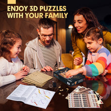 Load image into Gallery viewer, Cubicfun® 3D Puzzle LED Natural Museum Brachiosaurus Kit

