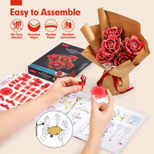 Load image into Gallery viewer, Cubicfun® 3D Puzzle Flower Bouquet - Roses
