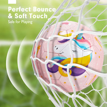 Carica l&#39;immagine nel visualizzatore Galleria, pink soccer ball for 5 year old
