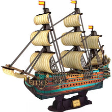 Load image into Gallery viewer, Cubicfun®  3D Puzzle 25.6&quot; San Felipe Model Ship

