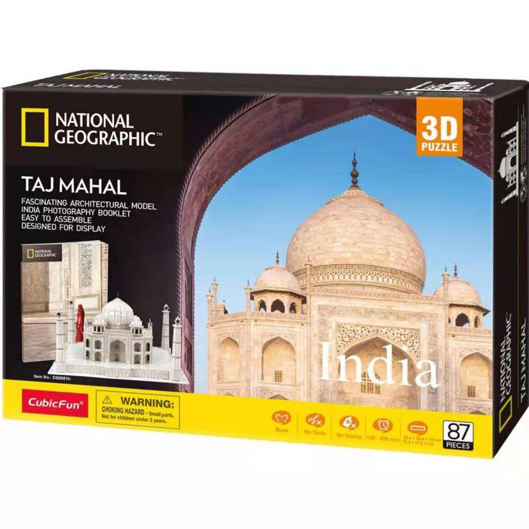 Puzzle 3D Taj Mahal India