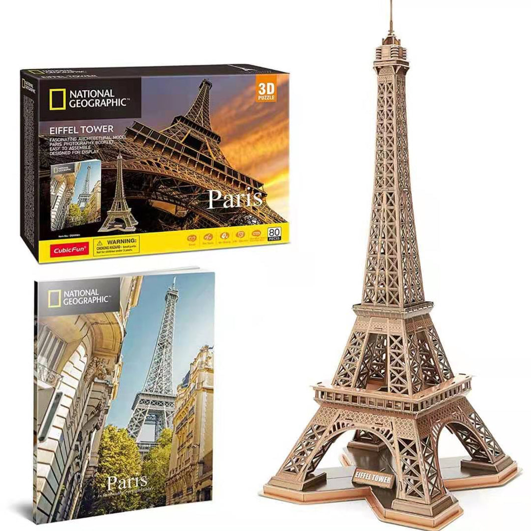Cubicfun® 3D Puzzles Eiffelturm-Modellbausätze