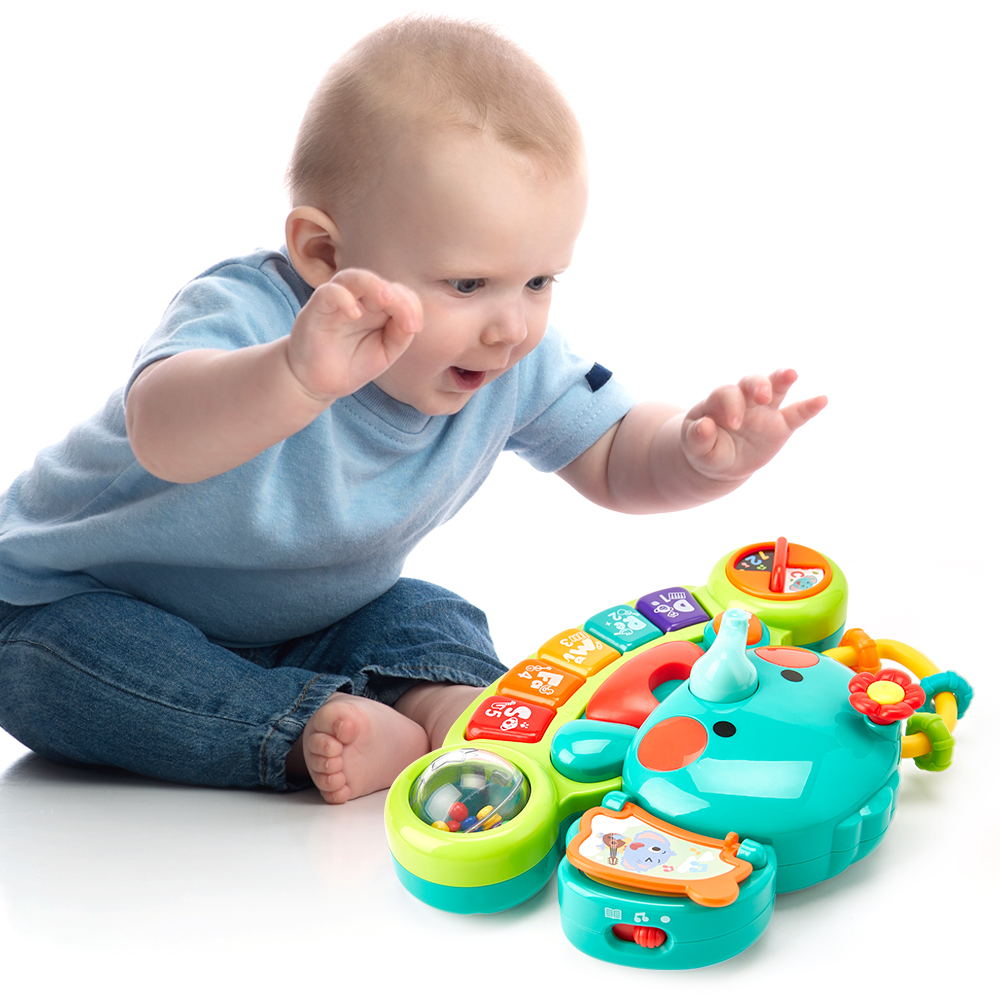 Fortand Juguetes Bebe 6 Meses a 3 Años, 5 en 1 Juguetes Montessori