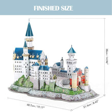 Cargar imagen en el visor de la Galería, 3D Puzzles Neuschwanstein Castle Germany - Hahaland
