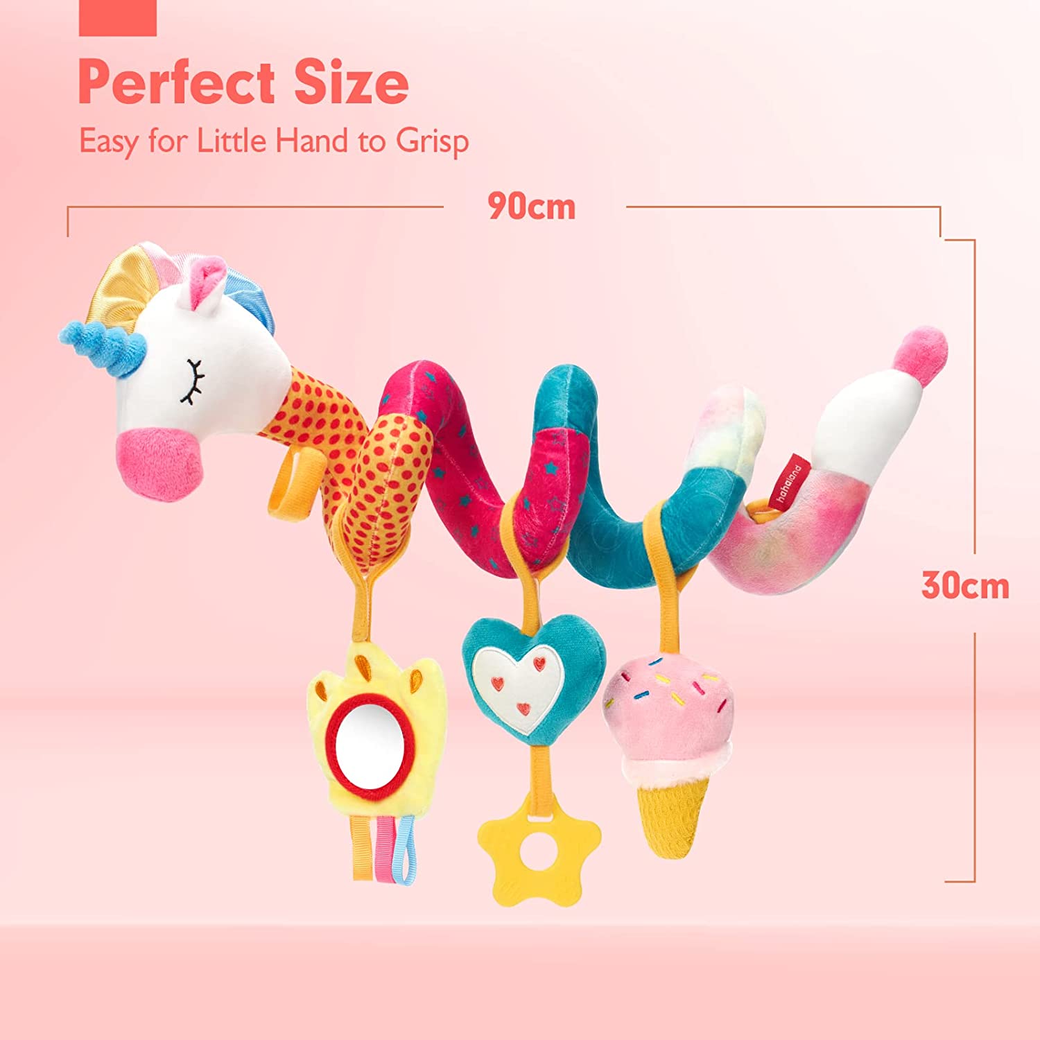 stroller and car seat toys Unicorns Stroller Car Seat Toys for 0-6 Months – Hahaland