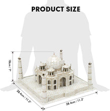 Carica l&#39;immagine nel visualizzatore Galleria, Puzzle 3D Taj Mahal India
