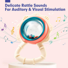 Cargar imagen en el visor de la Galería, newborn baby gifts rattles with sound

