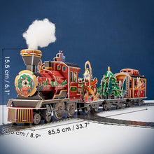 Laden Sie das Bild in den Galerie-Viewer, 3D Puzzles LED Christmas Train Set - Hahaland
