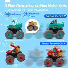 Load image into Gallery viewer, toy trucks for 1 2 3 year old
