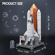 Carica l&#39;immagine nel visualizzatore Galleria, 3D Puzzles NASA Space Shuttle Puzzles - Hahaland
