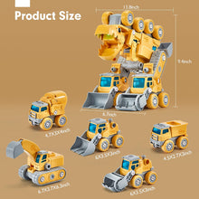 Load image into Gallery viewer, Take apart transform robot toys for boys girls
