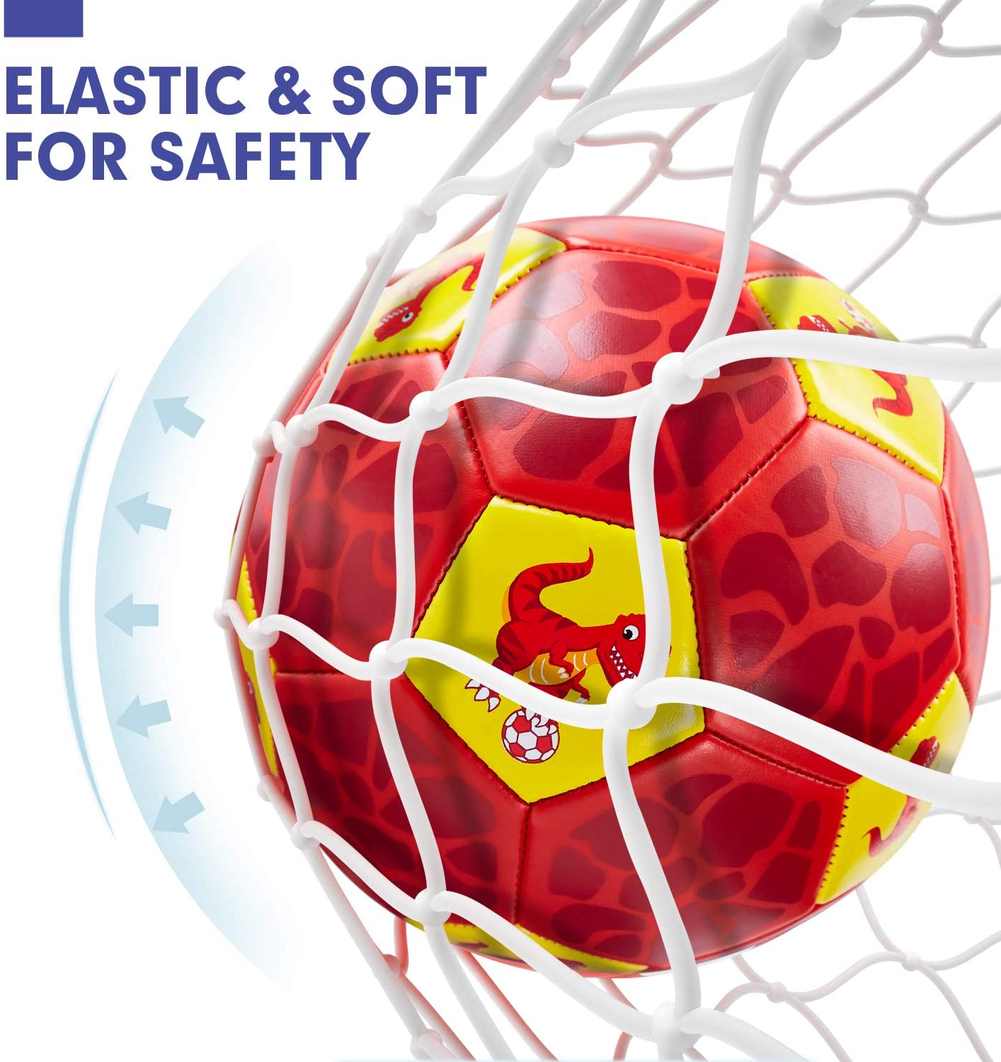 Soccer Ball Size 3 Hand Pump Mesh Bag – Hahaland