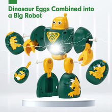 Laden Sie das Bild in den Galerie-Viewer, 2 in 1 Take Apart Dinosaur Robot Kids Educational Toys
