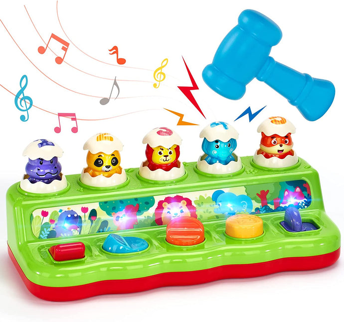 Wenta Spielzeug-Musikinstrument Musik Frühpädagogisches Spielzeug, (mit  Xylophon, Trommel und Klaviertastatur), mit Lichtern und Sounds für Babys  und Kleinkinder