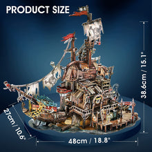 Load image into Gallery viewer, Cubicfun®  3D Puzzle Tortuga Pirate Bay Cool Pirate Shipwreck
