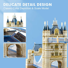 Charger l&#39;image dans la visionneuse de la galerie, Puzzles 3D Londres le Tower Bridge
