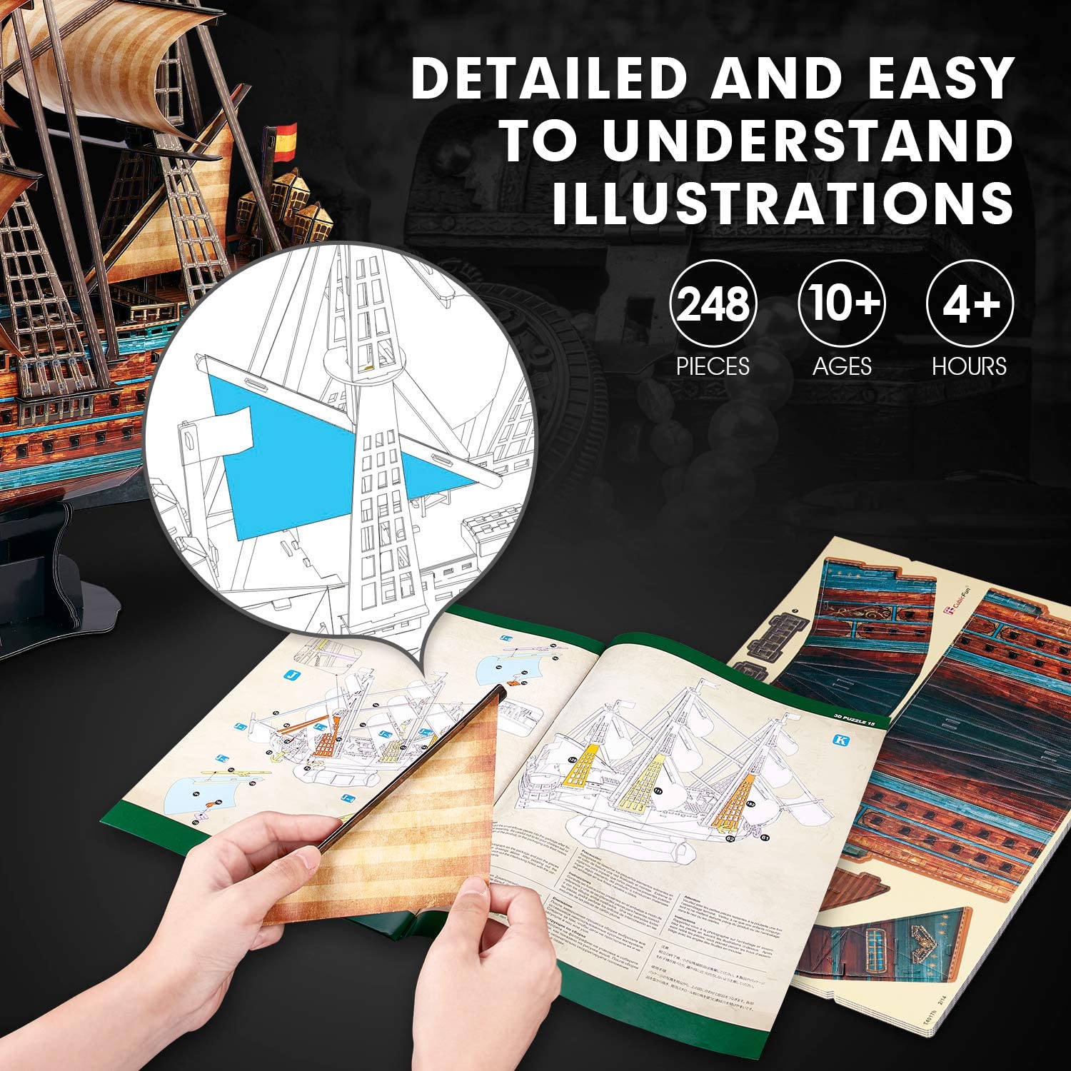 Cubicfun® 3D Puzzle 25.6