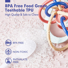 Cargar imagen en el visor de la Galería, BPA free Food Grade TPU  Safe to Chew teether
