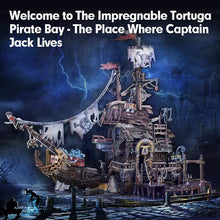 Carica l&#39;immagine nel visualizzatore Galleria, Cubicfun®  3D Puzzle Tortuga Pirate Bay Cool Pirate Shipwreck
