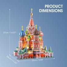 Laden Sie das Bild in den Galerie-Viewer, 3D Puzzles St.Basil&#39;s Russia Cathedral - Hahaland
