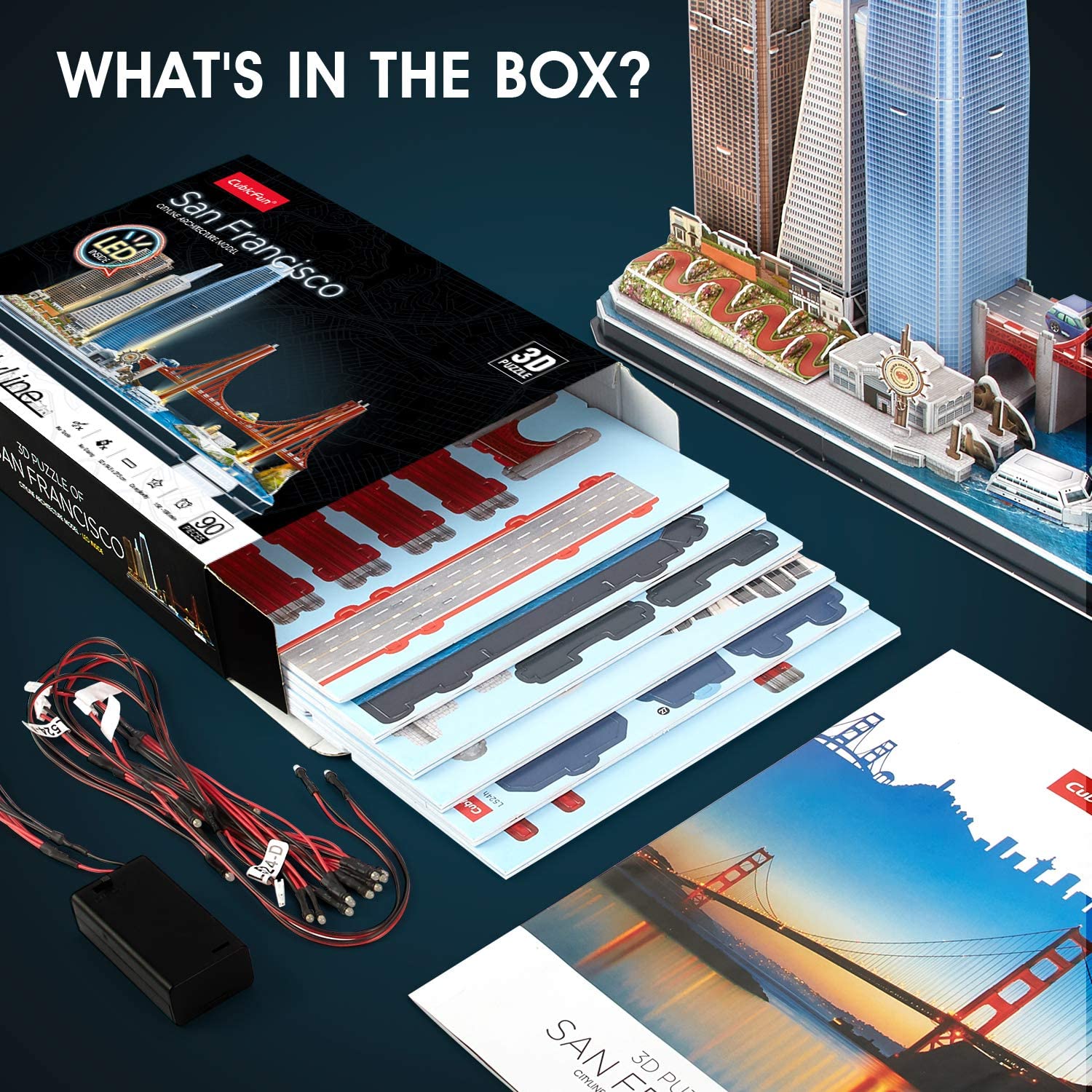 Cubicfun® 3D Puzzles San Francisco Cityline – Hahaland