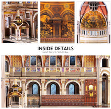 Carica l&#39;immagine nel visualizzatore Galleria, 3D Puzzles LED Large Saint Paul&#39;s Cathedral - Hahaland
