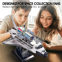 Carica l&#39;immagine nel visualizzatore Galleria, NASA Apollo Saturn V 3D Puzzles for Adults Kids
